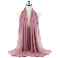 Nueva Elegante Bufanda De Mujer 2023 Modesta En Chiffón Sólido Tamaño Grande Abrazadora Para Cabeza Y Cuello Protección Solar Estilo Fashion - details 64