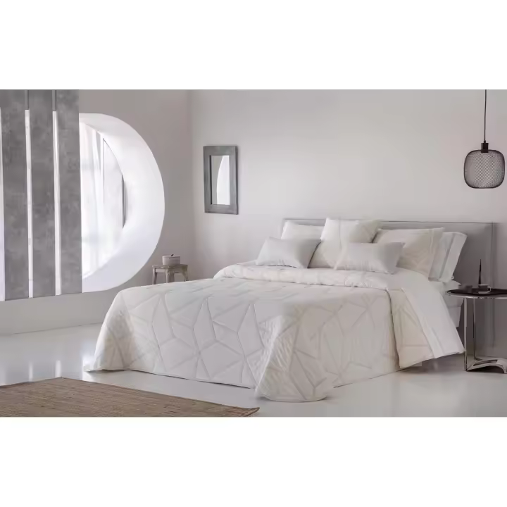 JVR - COLCHA TIPO 10 modelo LINE - Tejido Jacquard Pique - Fabricado en España - Cama 90/105/135/150/160/180 - 1