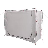vidaXL Tienda de almacenamiento impermeable gris - details 1