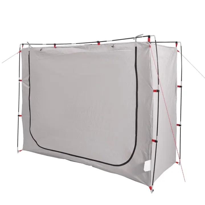 vidaXL Tienda de almacenamiento impermeable gris - 1