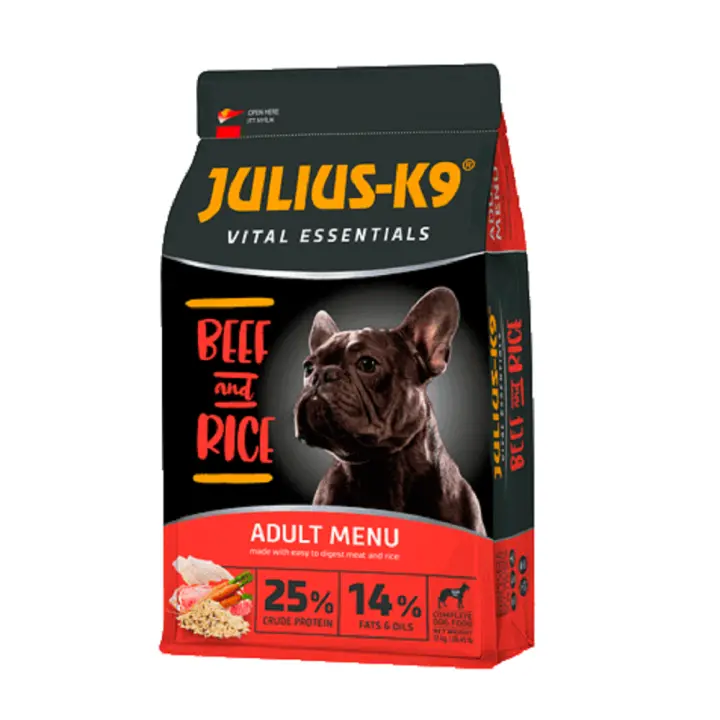 Alimento Seco para Perros Adultos con Carne y Arroz - Alta Calidad y Nutrición Equilibrada Platz K9 S.L. - 1