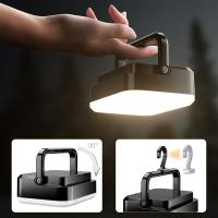 Lámpara de camping LED con USB recargable, portátil, impermeable, linterna de camping con 5 modos de luz para senderismo, exteriores, cortes de energía, emergencia - details 2