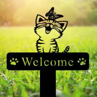 Decoraciones De Jardín Únicas Con Hadas Y Animales Adorable Metal Para Exteriores Perfectas Para Decorar Tu Patio O Césped Conector De Terreno Plug - details 12