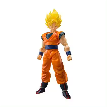 SON GOKU SUPER SAIYAN FULL POWER FIGURA 14 CM DRAGON BALL Z SH FIGUARTS - 1