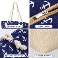 Bolsa de Playa extragrande, Bolsa de Playa familiar, Bolsa de Playa de gran capacidad, Bolsa de Playa impermeable a Rayas - details 0