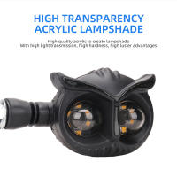 2PCS Luz De Señal De Motocicleta Estilo Águila Doble Color Faro Moto Luz delantero/Atrás Para Conducción - details 9