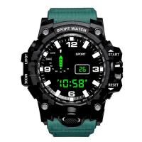 Reloj Deportivo Digital Para Hombre YIKAZE Reloj Militar Multifuncional Resistente Al Choque Con Pantalla LED Y Luz Trasera Regalo Para Niños - details 17