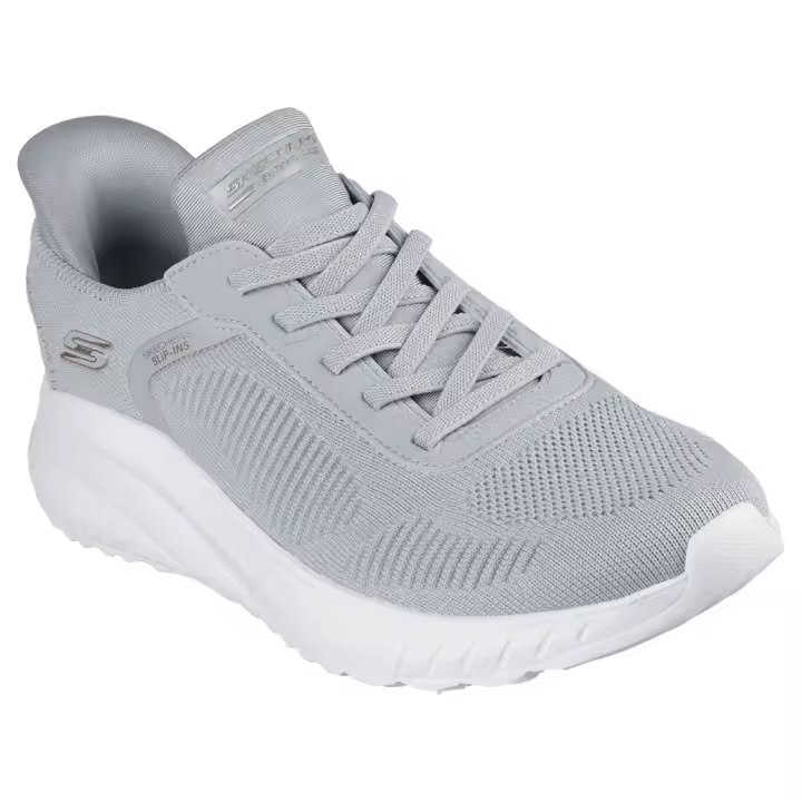 Skechers Zapatillas Bobs Squad Chaos Gris - 1