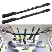 2 piezas de vehículos de pesca Rod Holder Cars SUV Van Fishing Pole 5 Slot Rod Saver - details 0