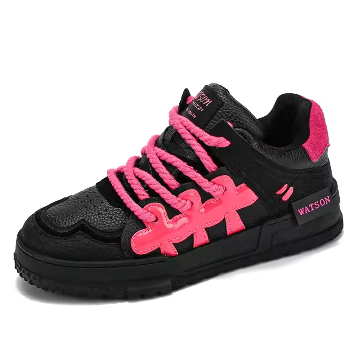 Zapatos Casuales Para Hombre Wanux De Otoño Bajo Top Deportivo Moda Estudiante Zapatos Planos Flacos Para Estudiantes - 1