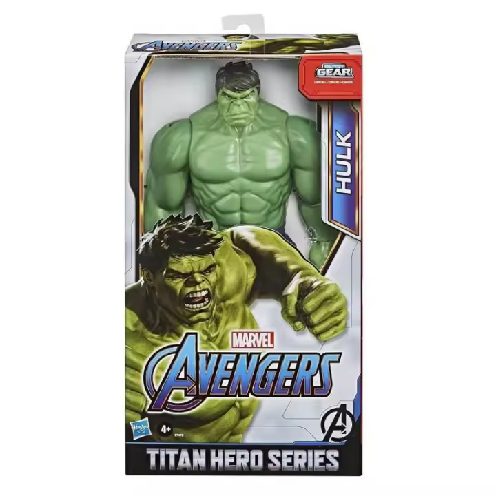 AVENGERS FIGURA TITAN DE LUXE HULK BLAST GEAR DE HASBRO - 1