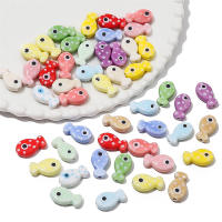 10PCS Bolas De Cerámica Pequeñas En Forma De Pez Para Hacer Joyas Accesorios Para Pulseras Collares Y Pendientes DIY - details 5