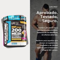 Life Pro Creatine Monohydrate 200Mesh 300g Lollipop – Creatina Pura de Alta Calidad para Potenciar tu Rendimiento Deportivo - details 2