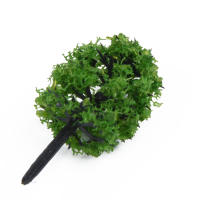 10Pcs Árboles De Plástico Para Modelo De Tren Escenografía De Ferrocarril Decoración De Paisaje Escala Accesorios De Edificación - details 7