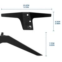 Reemplazo de patas de soporte de TV para LG, 49, 50, 55 pulgadas, 50UM7300AUE, 50UK6300BUB, 50UK6500AUA, sin tornillo - details 3