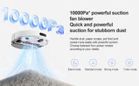 XIAOMI H40 Robot Vacuum Cleaner with Self-Empty Station, 10000Pa Suction, LDS Laser Navigation, Voice Control/App - details 1