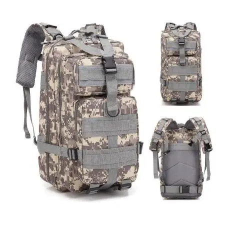 Mochila 25 litros táctica militar para senderismo y acampada Prowalk, un bolso para hombre o mujer , viaje y excursiones, caza y pesca para actividades de ocio y deporte al aire libre - 1