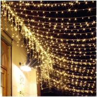 Luces LED De Navidad 220V Con Enchufe EU 10M Para Decoración Externa Guirnalda De Farolillos Para Hogar Bodas Fiestas Y Vacaciones - details 2