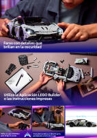 LEGO 42124 Technic: Lamborghini Revuelto Teledirigido, Maqueta de Coche con Luces, Dirección y Batería Recargable, Ideal para Jóvenes Amantes de la Mecánica y la Velocidad - details 0
