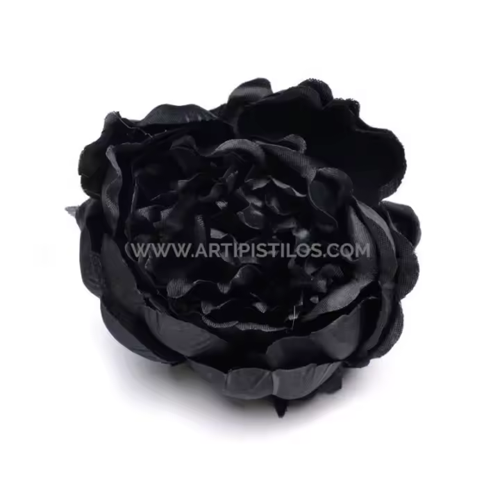 Peonia de Tela Raíz Realista 9cm - Decoración Floral - 1
