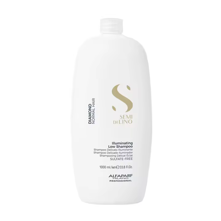 Alfaparf Milano Semi Di Lino Diamond Illuminating Low Shampoo 1000ml - champú - 1