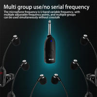 Amplificador De Instrumentos Sin Fiwres Para Saxofón Trompeta Trombón Microfono Wireless Transmisor Receptor Profesional - details 5