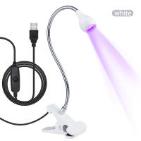 Nuevo Lámpara UV LED Para Secado De Polvo De Uñas Clip-On Flexible Mini USB Secador De Uñas Portátil Herramientas De Manicura Para Salón De Belleza - details 9