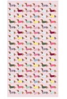 J.S ONDO Toalla de baño , Toalla de Playa, ESTAMPADO  Perro salchichas Toalla Microfibra Prevención de Arena, Toallas de Playa Ligera y de Secado Rápido, Aplicable a Playa, Viajes, Sauna, Gimnasio 90*170cm - details 0