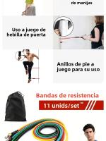 Conjunto De 11 Correas De Entrenamiento Muscular Multifuncional Resistencia De Cuerda Elástica Para Ejercicios De Fuerza Unisex - details 4