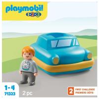 Playmobil 123 coche con figura de niño (71323) push & go - details 2