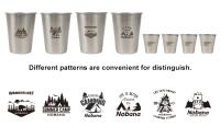 Juego De Copas De Acero Inoxidable 304 Para Camping Y Viajes 4/6/8PCS Copas Portátiles Para Agua Café Cerveza Picnic Barbecue - details 11