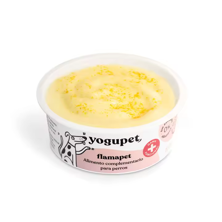 Yogupet Clásico Flamapet  Alimento Complementario Pasteurizado para Perros  [packs de 110g] - 1