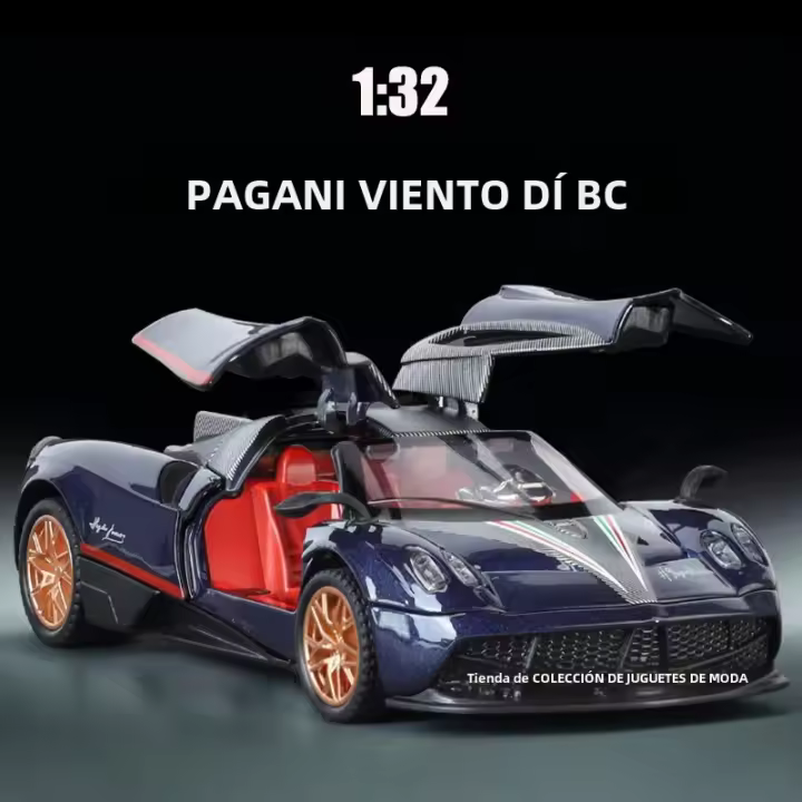Modelo De Coche De Aleación Con Sonido Y Luz 1:32 Dios Del Viento BC De La Saga Fast And Furious Juguete Decorativo Para Niños - 1