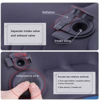 Cojín De Apoyo Lumbar Inflable Para Asiento De Coche Alivio Del Dolor De La Sciatica Soporte De Viaje MEXiZE - details 3
