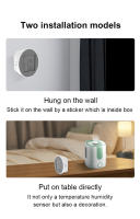 Sensor De Temperatura Y Humedad WIFI Tuya Sensor De Humedad Para El Hogar Compatible Con Alexa Y Google Assistant Medidor Inteligente De Ambiente - details 6