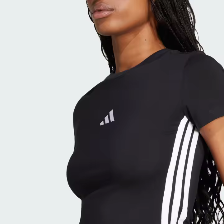 Camiseta Manga Corta Mujer Adidas Wes Baby V25 Negro Adccwv2525Ad - 1