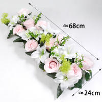 Arco De Boda Rojo Y Lily 60cm Flores Artificiales Para Decoración De Bodas Y Jardines Hechas De Seda Originaria De Zhejiang - details 11