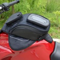 Mochila Multifuncional Para Motocicleta Almacenamiento De Combustible Y Bolsa Lateral Accesorios Esenciales Para Viajes Con Pantalla De Teléfono/GPS - details 4