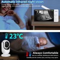 Monitor De Bebé Con Cámara De Seguridad IP Pantalla De 7 Pulgadas Batería De 5000mAh Vigilancia Inalámbrica Para Niños Y Hogar Resolución HD 1080P - details 5