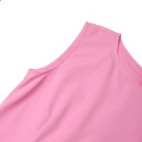 Vestido Elegante Sin Mangas De Mujer ZANZEA De Moda Coreana Casual Con Cuello Redondo Draped Vestidos De Oficina Largo Hasta La Rodilla Para Mujer - details 18
