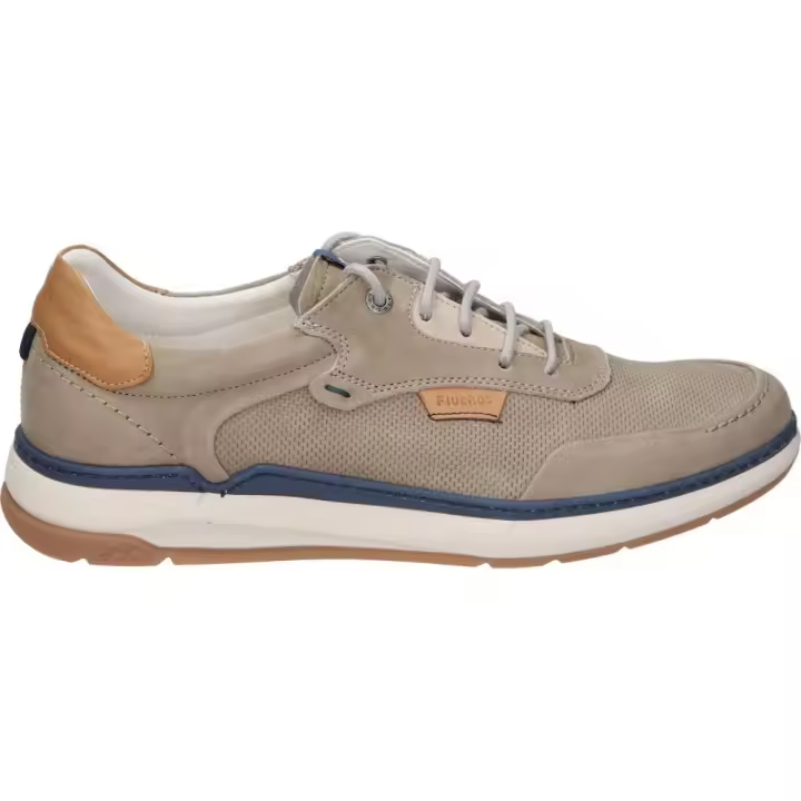 FLUCHOS | Zapato de Piel Fluchos Jeff para Hombre – Zapatos de Piel en Color Beige – Zapatos con Cordones – Estilo Casual – Cómodos y de Alta Calidad – De Piel – Versátiles – Modelo F2210 - 1