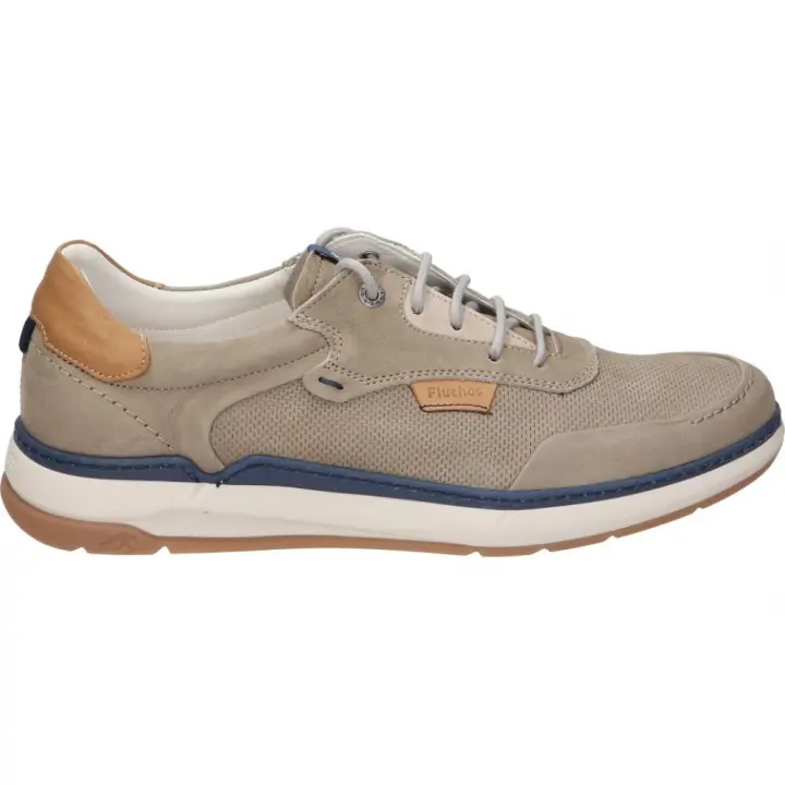 FLUCHOS | Zapato de Piel Fluchos Jeff para Hombre – Zapatos de Piel en Color Beige – Zapatos con Cordones – Estilo Casual – Cómodos y de Alta Calidad – De Piel – Versátiles – Modelo F2210 - 1
