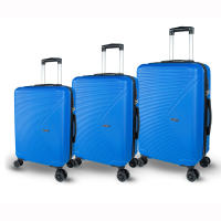 DreamTravel Juego de Maletas a Rayas (20"+24"+28") - ABS Liviano con Ruedas 360° Silenciosas, 7 Colores Vibrantes ¡Perfecto para Viajes Familiares y Aventuras! - details 6