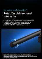 Lámpara De Escritorio Baseus Con Luz De Pantalla USB LED Regulable Para Computadora Laptop Monitor Moderno Sin Sombrilla - details 13