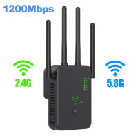 Repetidor De WiFi 1200Mbps Dual-Band 2.4G 5G Extensor De Señal WiFi Amplificador Gigabit WPS Router Compatible Con 802.11ac - details 9