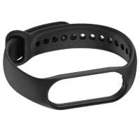 Ociodual Pulsera de Recambio Silicona Suave Flexible Compatible con Xiao Mi Band 7 6 5 Amazfit Band 5 Negra Correa Repuesto Brazalete Goma - details 2