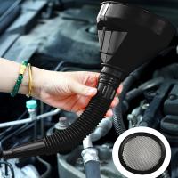 Funel De Refillado Para Motor Con Filtro Para Coche Motocicleta Camión Estrador Tubo Extensión Herramienta De Rociado De Gasolina Y Aceite - details 6