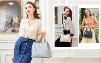 Mujer Bolsos Bandolera Vestir Casual Bolsos de Mano Convertible PU Cuero Piel - details 1