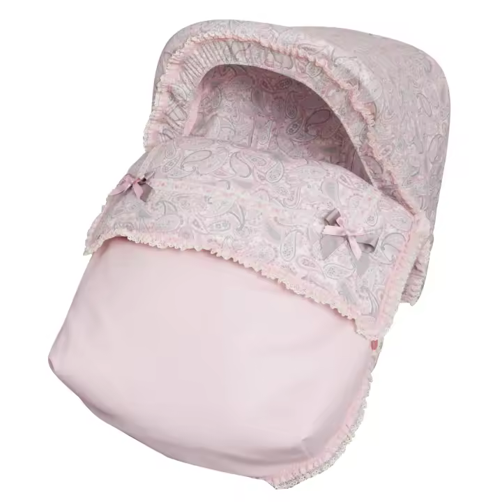 SACO UNIVERSAL BABYLINE PARA GRUPO 0 O PORTABEBÉ DE LA COLECCIÓN CARAMELO + CAPOTA + CUBREARNÉS - 1