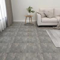 vidaXL Lamas para suelo autoadhesivas 55 uds PVC 5,11 m² en color Gris y madera/marrón oscuro y gris/Gris claro y blanco y más - details 4